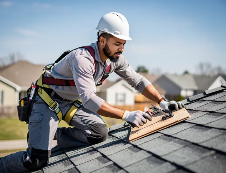 Roof Repair Mascot